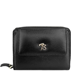 Шкіряний жіночий гаманець Tony Bellucci TB870-1 чорного кольору