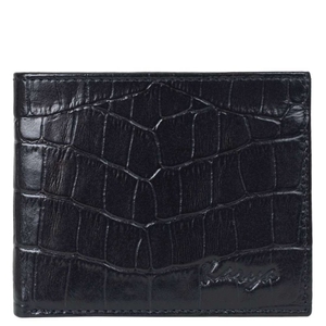 Портмоне карманное из натуральной кожи Karya 0905-53 черного цвета, Черный
