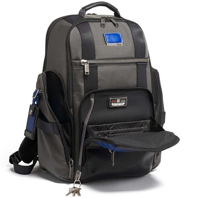 Рюкзак з відділенням для ноутбука до 15" Tumi Alpha Bravo Sheppard Deluxe Brief Pack 0232389BBL Brushed Blue