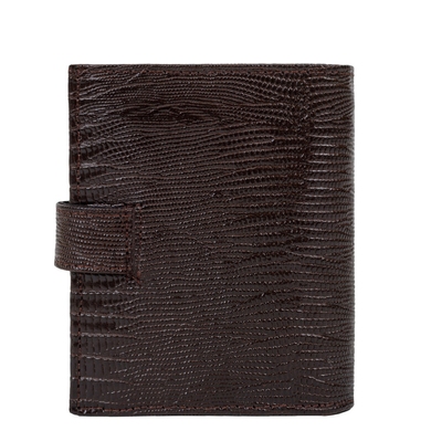 Мужское портмоне Karya из натуральной кожи 0985-077 темно-коричневого цвета, Темно-коричневый
