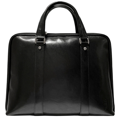 Чоловіча сумка-портфель з натуральної шкіри Tony Perotti Italico 9738-37 nero (чорний)
