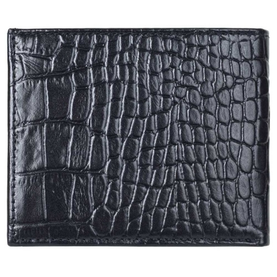 Портмоне кишенькове з натуральної шкіри Karya 0905-53 чорного кольору, Чорний