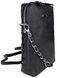 Женская вертикальная сумка Karya из натуральной кожи KR2310-45 черного цвета, Черный