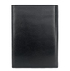 Кожаное большое портмоне Tergan из гладкой кожи TG1219 черного цвета, Черный