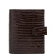 Мужское портмоне Karya из натуральной кожи 0985-077 темно-коричневого цвета, Темно-коричневый
