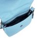 Жіноча сумка Karya із зернистої шкіри KR2396-100 блакитного кольору, Блакитний