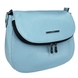 Жіноча сумка Karya із зернистої шкіри KR2396-100 блакитного кольору, Блакитний