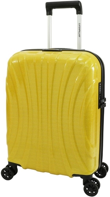 Ультралегка валіза з LAMIWEAVE пластику на 4-х колесах CAT Verve 83871 (мала), Жовтий