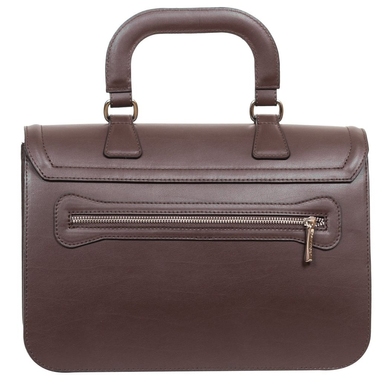 Женская сумка из натуральной итальянской кожи Mattioli 078-15C коричневого цвета, Коричневый