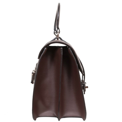 Женская сумка из натуральной итальянской кожи Mattioli 078-15C коричневого цвета, Коричневый