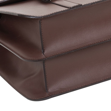 Жіноча сумка з натуральної італійської шкіри Mattioli 078-15C коричневого кольору, Коричневий