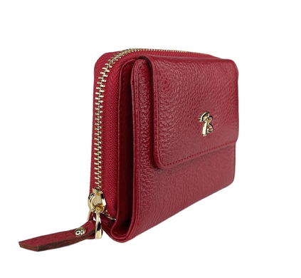 Жіночий гаманець Tony Bellucci з натуральної шкіри TB870-282 червоного кольору