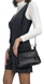 Женская кожаная сумка Tony Bellucci небольшого размера TB0059-281 черная, Черный