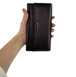 Кожаный кошелек Eminsa на магнитах ES2199-18-3 шоколадного цвета