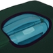 Чехол защитный для малого чемодана из дайвинга S 9003-54 Черно-зелений, 900-Темно-зеленый (бутылочный)