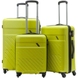 Валіза Travelite Vinda з ABS пластику на 4-х колесах 073848 (середня), 0738-83 Lemon