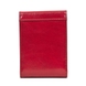 Кожаная кредитница Tony Perotti Italico 1703 rosso (красная), Натуральная кожа, Гладкая, Красный