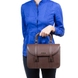 Жіноча сумка з натуральної італійської шкіри Mattioli 078-15C коричневого кольору, Коричневий