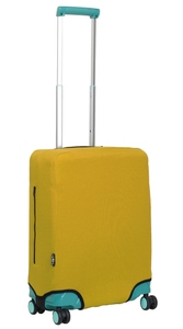 Чехол защитный для малого чемодана из неопрена S 8003-43 горчичный, Горчичный