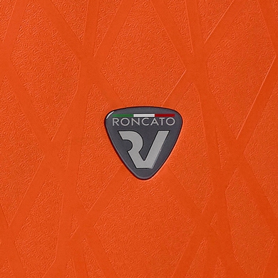 Чемодан из полипропилена на 4-х колесах Roncato Light 500711 (большой), Оранжевый
