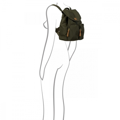Жіночий повсякденний рюкзак Bric's X-Travel BXL43754.078 оливковий