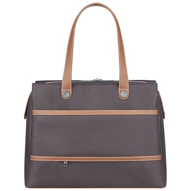Женская сумка с отделением для ноутбука 15,6" Delsey Chatelet Soft Air 1774350, 06-Chocolate