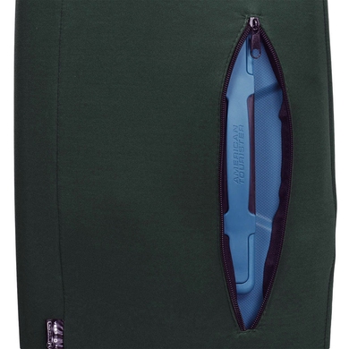 Чохол захисний для середньої валізи з дайвінгу M 9002-54 Чорно-зелений, Чорно-зелений