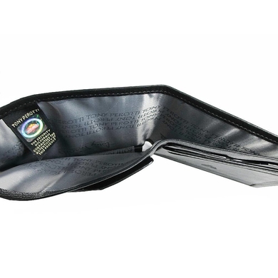 Портмоне з натуральної шкіри c RFID захистом Tony Perotti NEW Contatto 3538 nero, Black (черный)