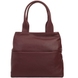 Жіноча сумка Mattioli 083-21C з натуральної італійської шкіри бордового кольору, Бордовий