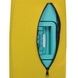 Чехол защитный для малого чемодана из неопрена S 8003-43 горчичный, Горчичный