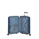Ультралёгкий чемодан American Tourister Airconic из полипропилена на 4-х колесах 88G*002 Midnight Navy (средний)