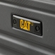 Валіза з ABS пластику на 4-х колесах CAT Cocoon 83882 (середня), Чорний