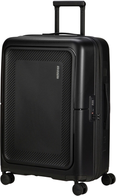 Чемодан American Tourister Dashpop из полипропилена на 4-х колесах MG5*002;19 True Black (средний)