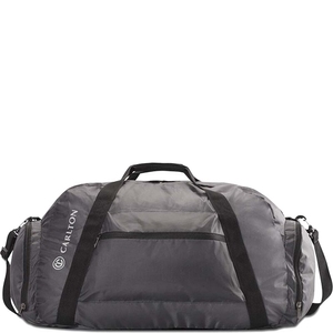 Складная дорожная сумка без колес Carlton Travel Accessories FOLDDUFAGRY серая, Серый
