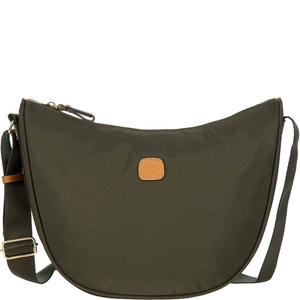Женская текстильная повседневная сумка Bric's X-Bag BXG45052, BXG-078-Olive