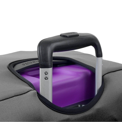Чехол защитный для большого чемодана из неопрена L 8001-7, 800-серый-меланж