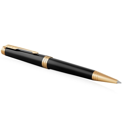 Шариковая ручка Parker Premier 17 Black Lacquer GT BP 80 032 Черный/Золотой