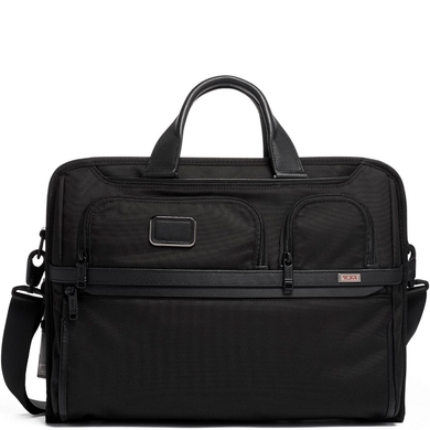 Сумка-портфель Tumi Alpha 3 Compact Large Screen с отделением для ноутбука до 17" 02603114D3 Black, Черный