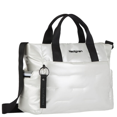 Жіноча сумка Hedgren Cocoon SOFTY HCOCN07/136-02 Pearl White, Білий перламутр