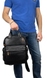 Чоловічий сумка-рюкзак The Bond з плечовим ременем TBN1138-1 чорного кольору, Чорний, Зерниста