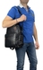 Мужской сумка-рюкзак The Bond с плечевым ремнем TBN1138-1 черного цвета, Черный, Зернистая