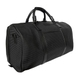 Шкіряна дорожня сумка The Bond 1451-50 чорного кольору, Чорний