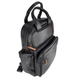 Мужской сумка-рюкзак The Bond с плечевым ремнем TBN1138-1 черного цвета, Черный, Зернистая