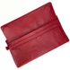 Жіноче шкіряне портмоне Karya на блискавці KR1200-46 червоного кольору