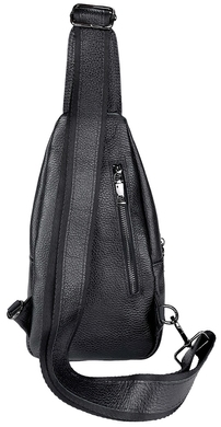 Чоловіча сумка-слінг Karya з однією шлейкою KR0264-45 чорна