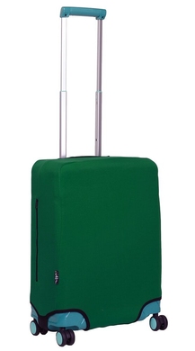 Чехол защитный для малого чемодана из неопрена S 8003-32, 800-Темно-зеленый (бутылочный)
