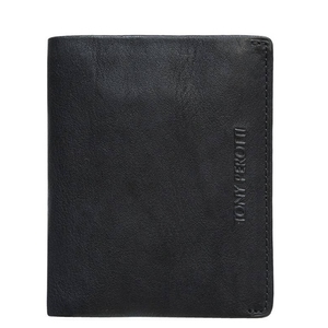 Мужское портмоне из натуральной кожи Tony Perotti Varsavia 3480 nero (чёрный), Черный
