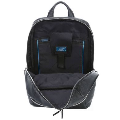 Рюкзак из кожи с отделением для ноутбука до 13,3" Piquadro Modus CA3214MO_N черный