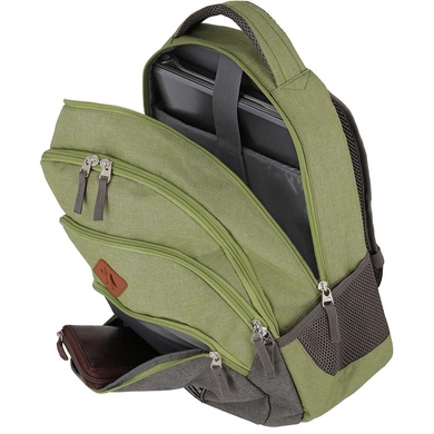 Рюкзак з відділенням для ноутбука до 15,6" Travelite Basics TL096308 Green