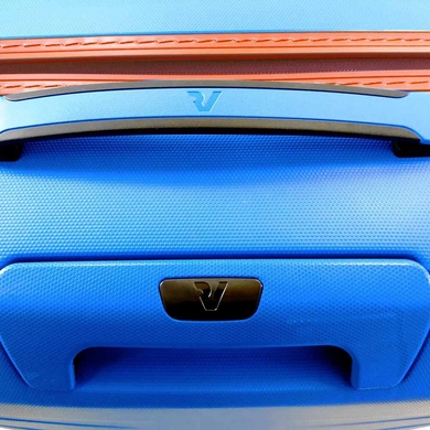 Чемодан из полипропилена на 4-х колесах Roncato Box 2.0 5543 (малый), 554-1208-Electric blue/Orange